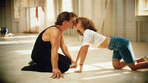 dirty dancing clips|dirty dancing kiss scene.